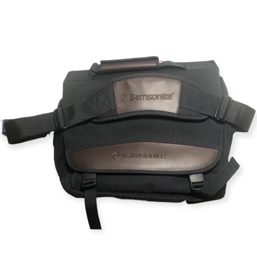 Samsonite Black Canyon II Laptop Bag Brown Leather